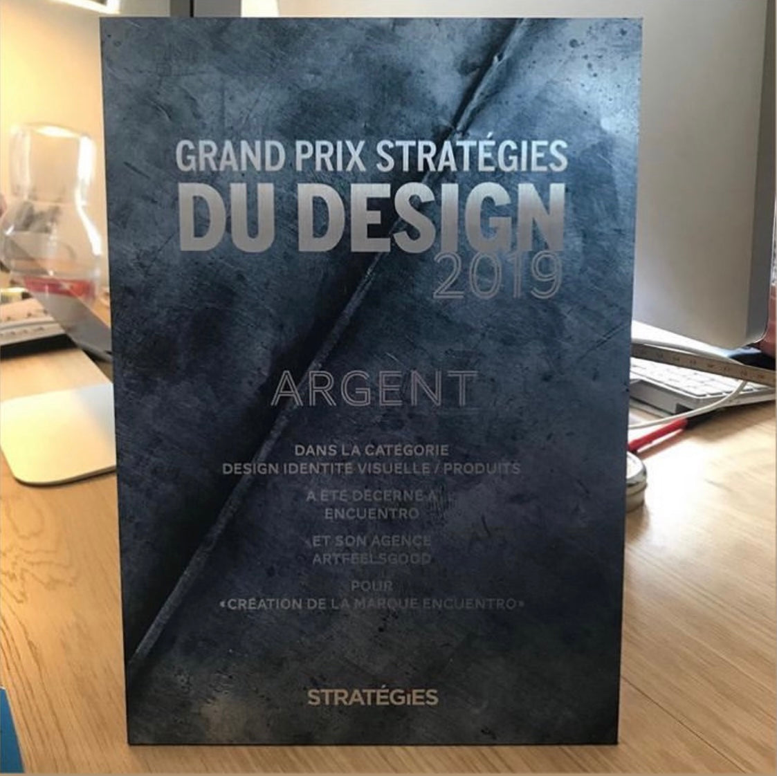 GRAND PRIX STRATÉGIES DU DESIGN 2019 - Encuentro et ArtFeelsGood reçoivent l'argent !