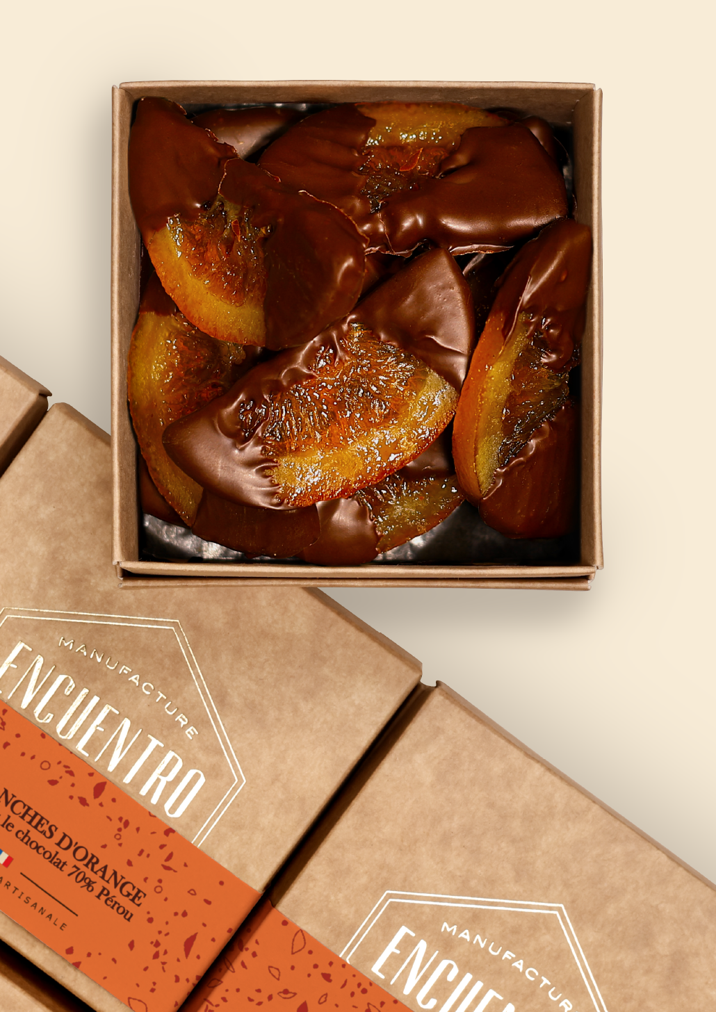 Demi tranches d'Oranges Confites bio 150g