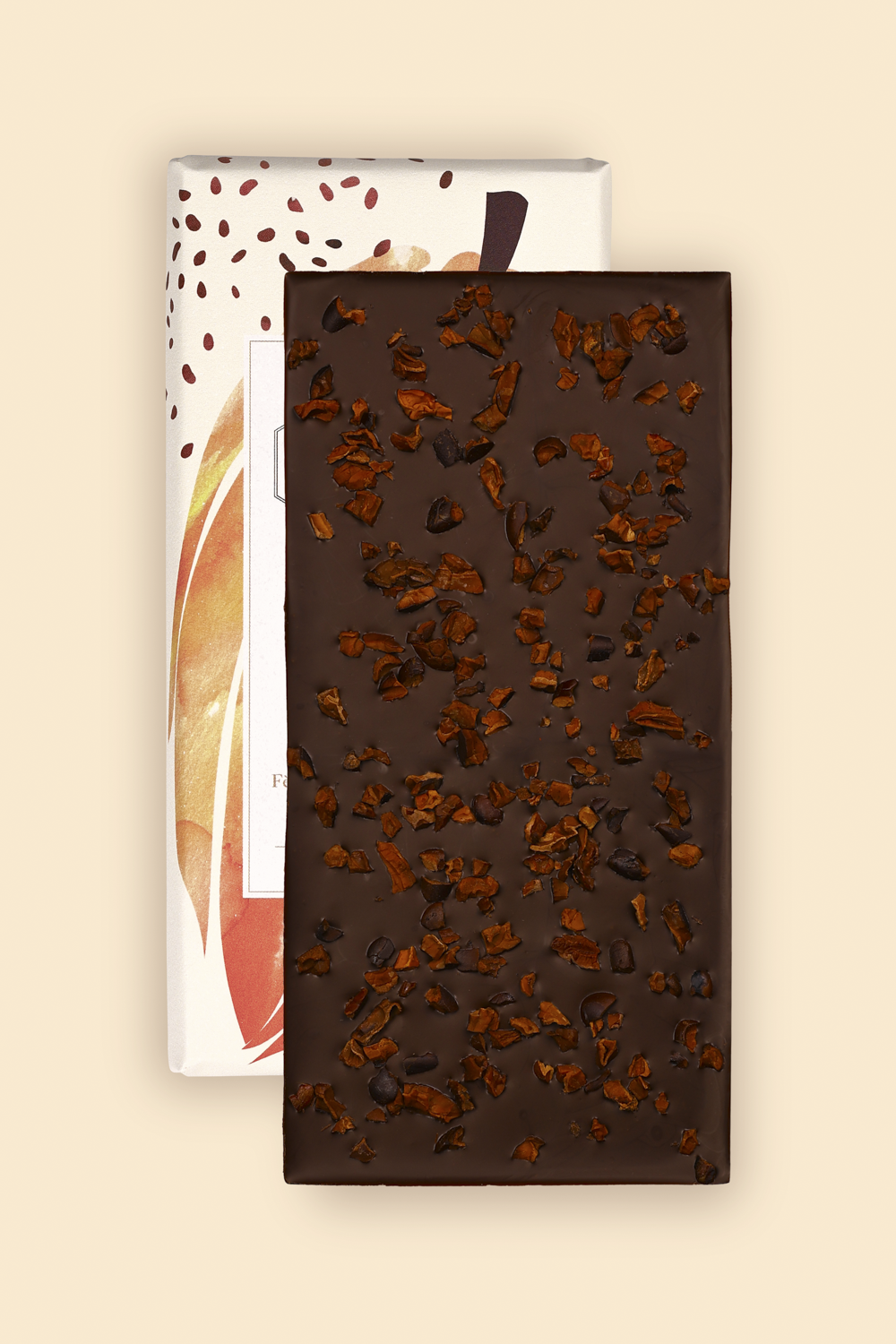 Tablette aux Éclats de Fèves de Cacao bio