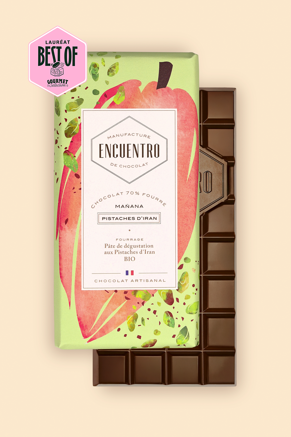 Fourrée Pistaches d'Iran Bio